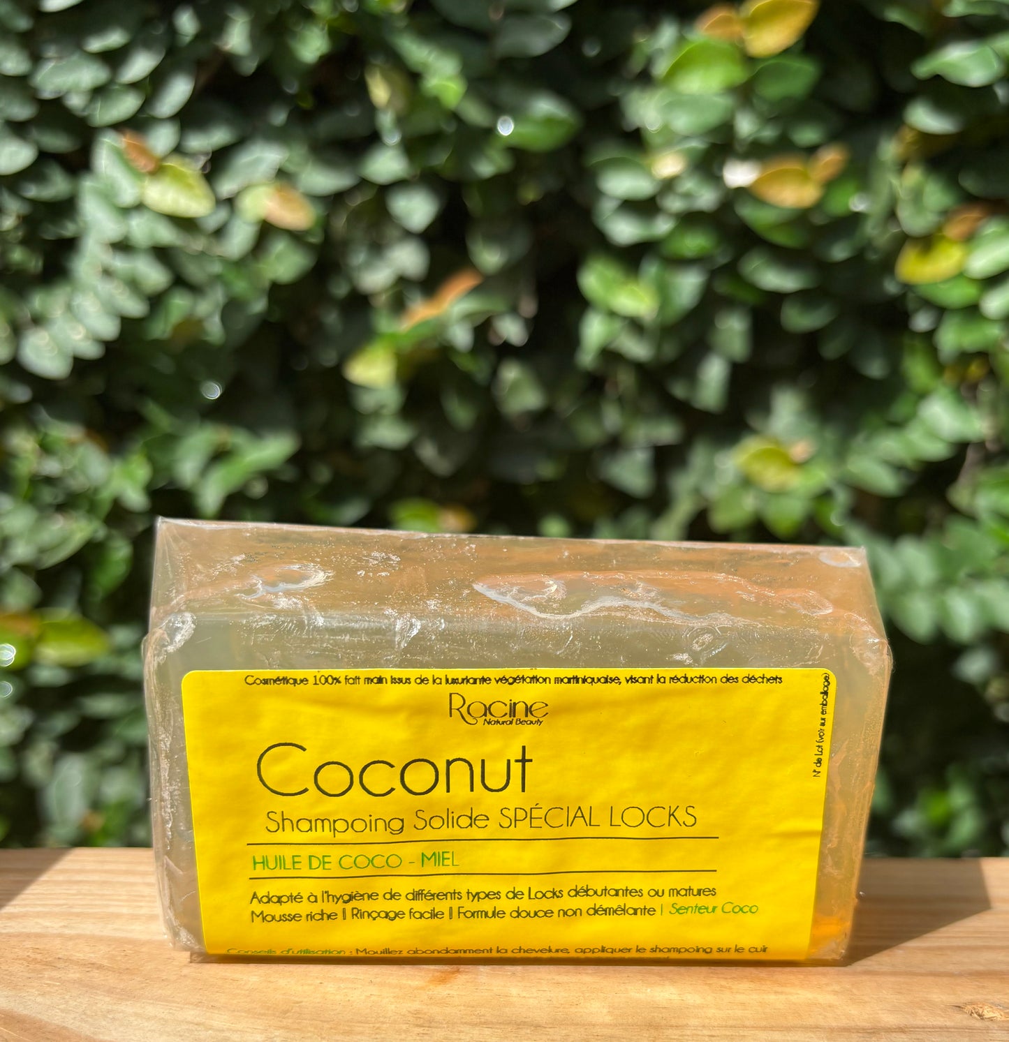 Racine natural beauty - Shampoing solide coconut 135 g