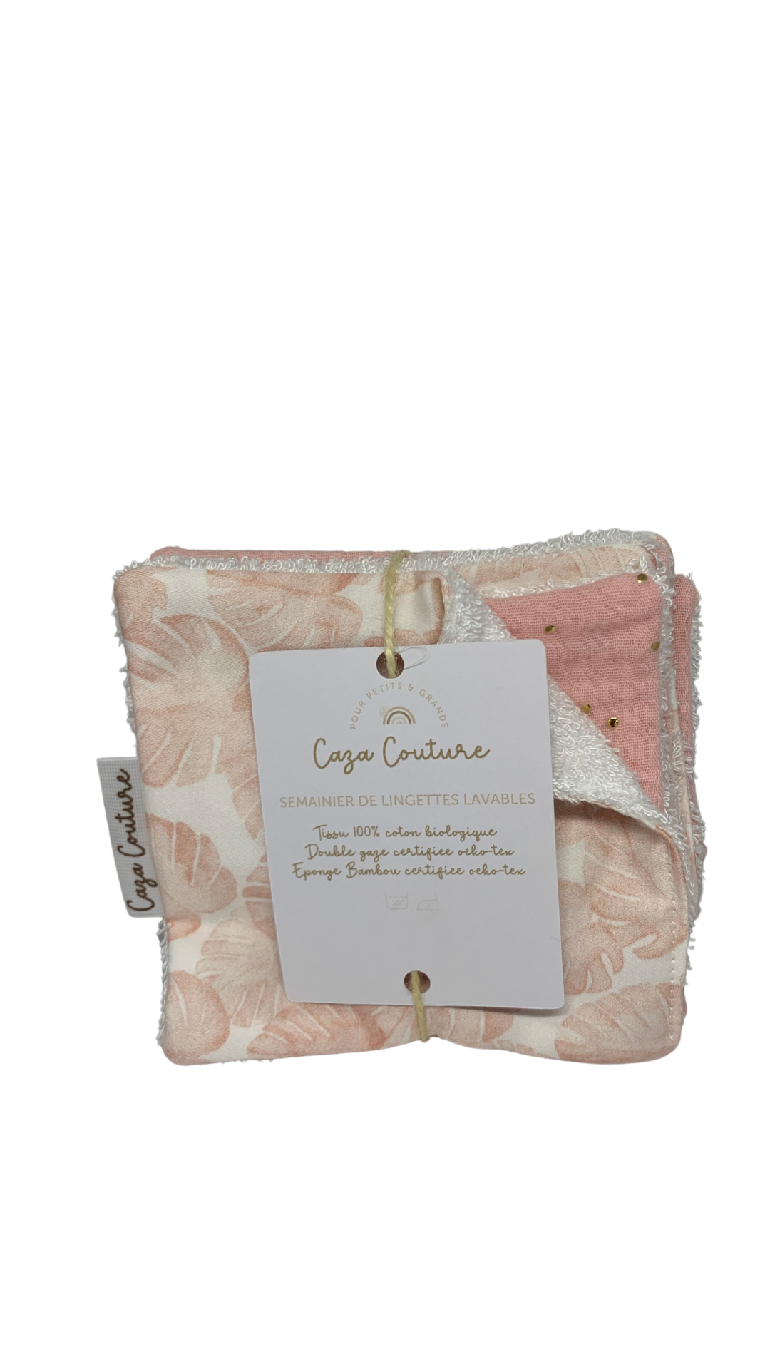 Caza Couture - Semainier de lingettes